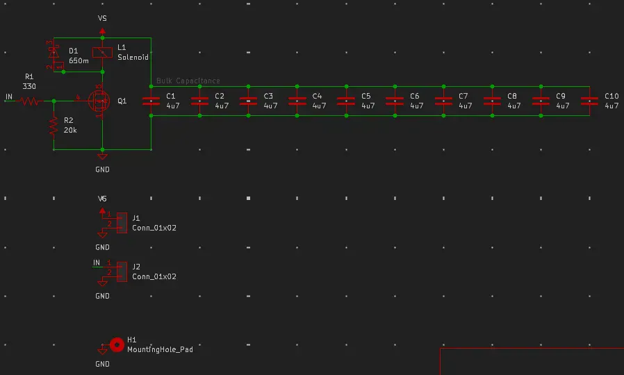 Solenoid Driver Schematic