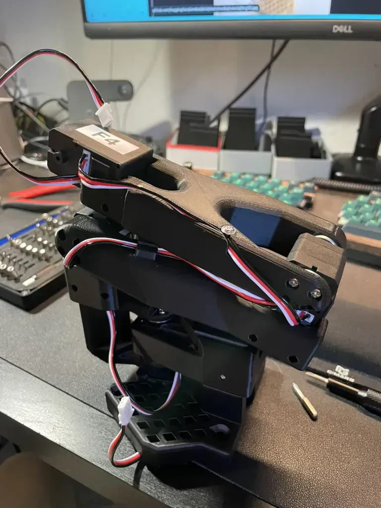 Assembling LeRobot follower arm